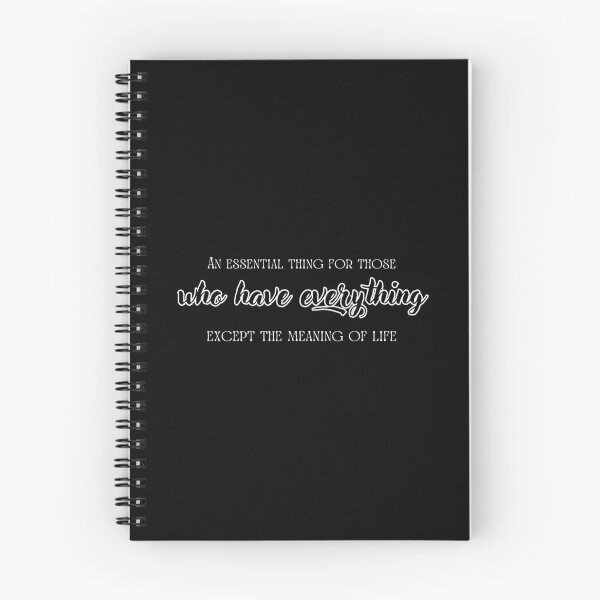 Item preview, An essential thing for those, who have everything, except the meaning of life. designed and sold by UnCoverDesign.