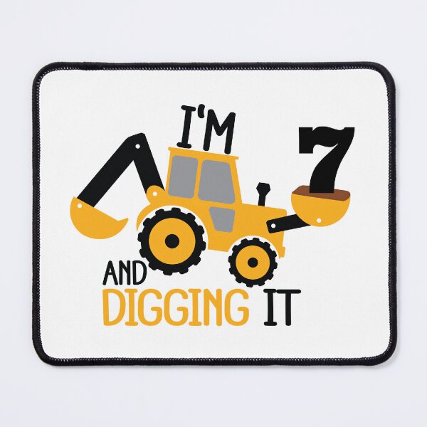Item preview, Construction Birthday Digging It: 7th Birthday designed and sold by sweetbelle.