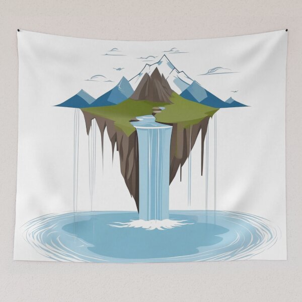 Item preview, Mystical Waterfall designed and sold by Mystical Widget Productions.