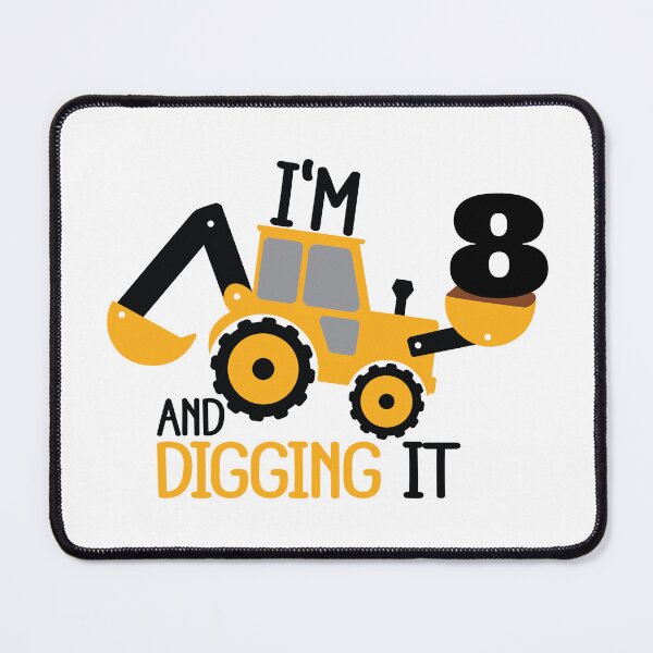 Item preview, Construction Birthday Digging It: 8th Birthday designed and sold by sweetbelle.