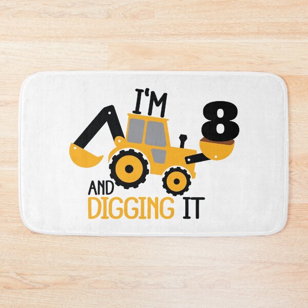 Item preview, Construction Birthday Digging It: 8th Birthday designed and sold by sweetbelle.