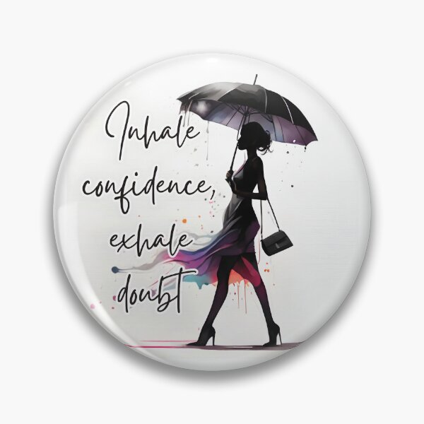 Item preview,  Inhale confidence, exhale doubt designed and sold by bonjourmadame4.