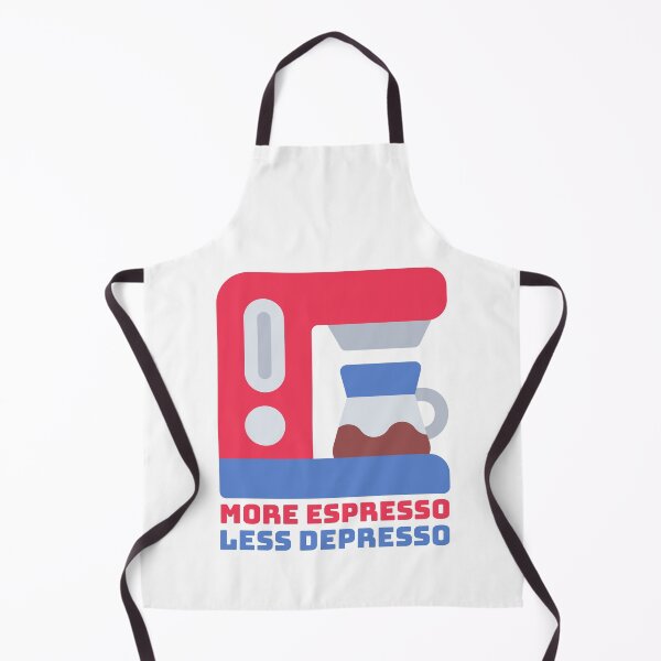 Item preview, More Espresso Less Depresso Funny Coffee Maker designed and sold by PMCreative.