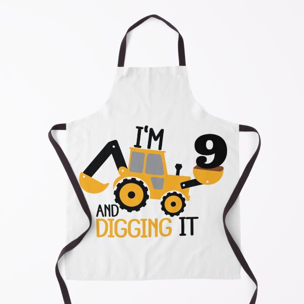 Item preview, Construction Birthday Digging It: 9th Birthday designed and sold by sweetbelle.