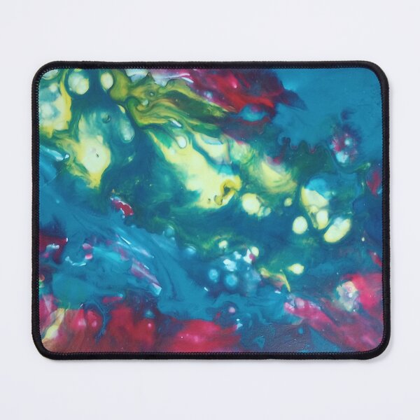 Item preview, Abstract art: blue and red magic designed and sold by tanonisdesigs.