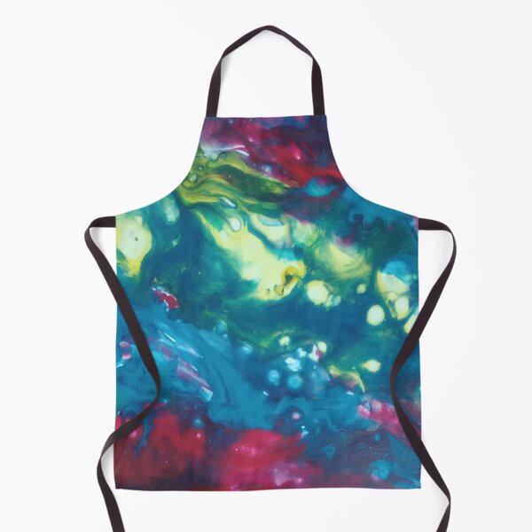 Item preview, Abstract art: blue and red magic designed and sold by tanonisdesigs.