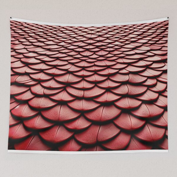 Item preview, Red Dragon Scales designed and sold by digital-savant.