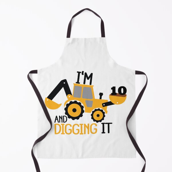 Item preview, Construction Birthday Digging It: 10th Birthday designed and sold by sweetbelle.