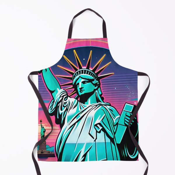 Item preview, Vaporwave Statue Of Liberty designed and sold by TheArtOfPat.