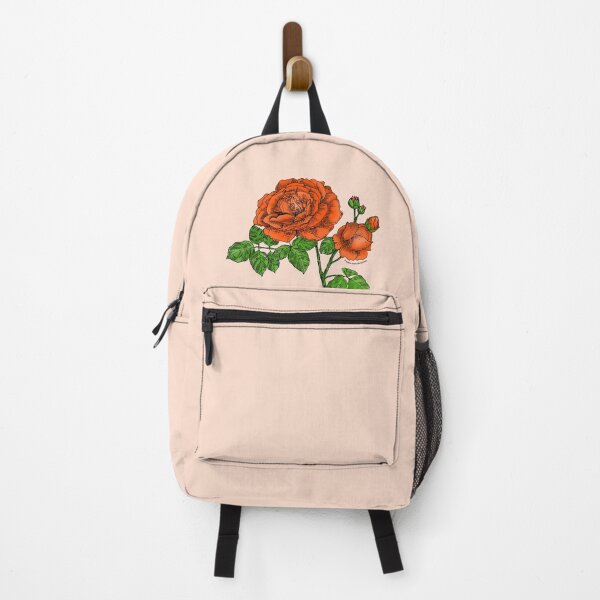 Item preview, Orange Globular Rose Bloom Full 26-40 Petals In 3+ Rows designed and sold by Rachael Taylor.