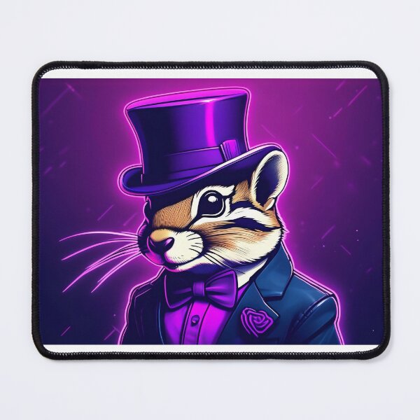 Item preview, Chipmunk wearing a top hat designed and sold by BlacCollection.