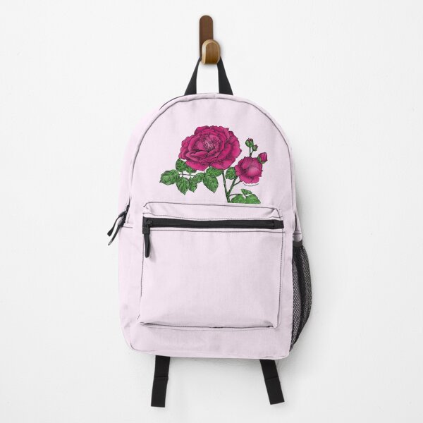 Item preview, Deep Pink Globular Rose Bloom Full 26-40 Petals In 3+ Rows designed and sold by Rachael Taylor.