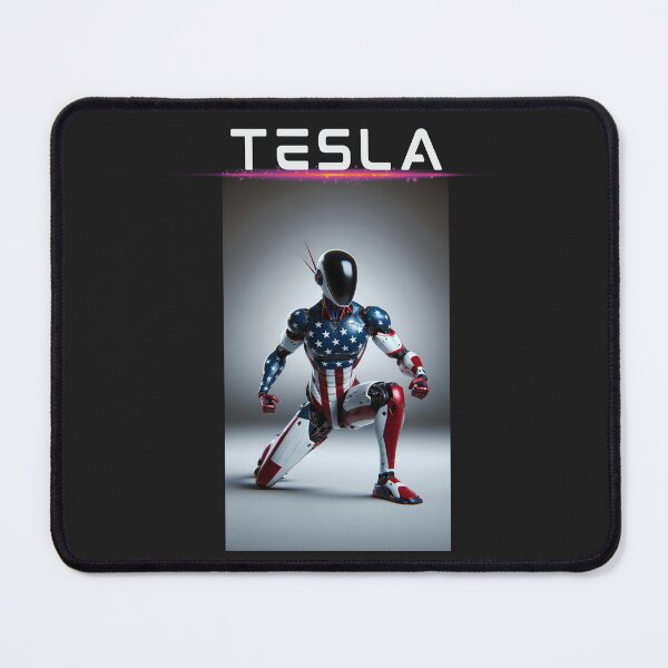 Item preview, Tesla bot designed and sold by TEEJAMBOREE.