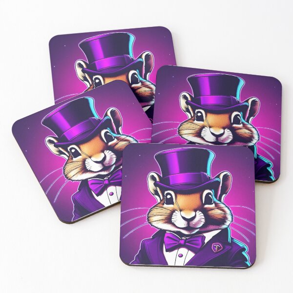 Item preview, Chipmunk wearing a top hat designed and sold by BlacCollection.