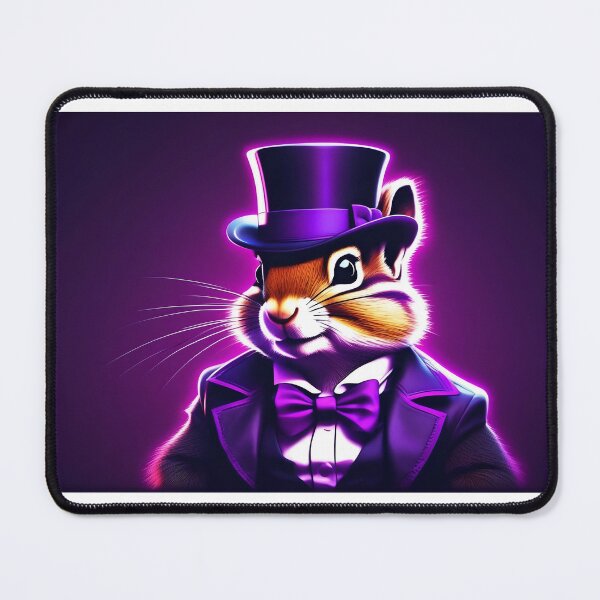 Item preview, Chipmunk wearing a top hat designed and sold by BlacCollection.