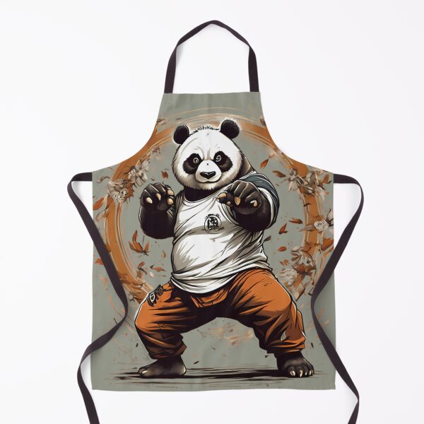 Item preview, Panda In Kung Fu Pose designed and sold by BajanTees.