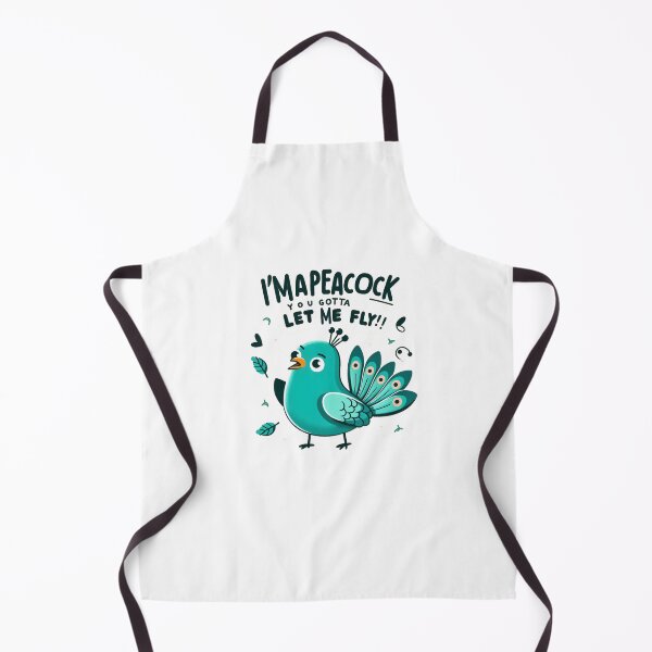 Item preview, Cartoon I’m a peacock you gotta let me fly - other guys designed and sold by peterdrawings.