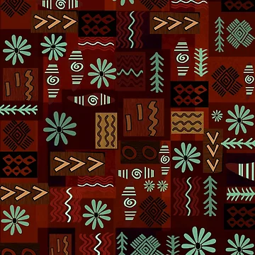 Artwork thumbnail, Aztec Pattern by Andrew Hitchen