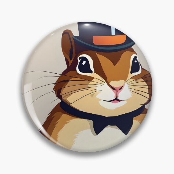 Item preview, Chipmunk wearing a top hat designed and sold by BlacCollection.