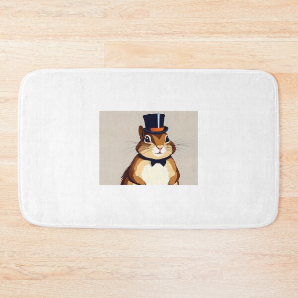 Item preview, Chipmunk wearing a top hat designed and sold by BlacCollection.