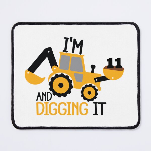 Item preview, Construction Birthday Digging It: 11th Birthday designed and sold by sweetbelle.