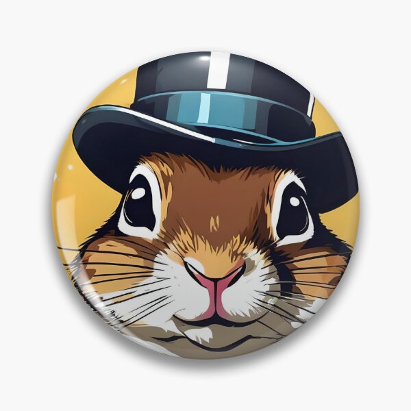 Item preview, Chipmunk wearing a top hat designed and sold by BlacCollection.