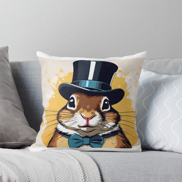Item preview, Chipmunk wearing a top hat designed and sold by BlacCollection.