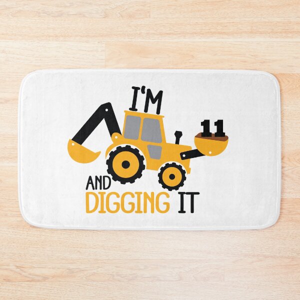 Item preview, Construction Birthday Digging It: 11th Birthday designed and sold by sweetbelle.