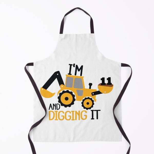 Item preview, Construction Birthday Digging It: 11th Birthday designed and sold by sweetbelle.