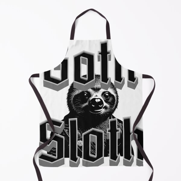 Item preview, Animal Lover Funny Goth Sloth designed and sold by EarlGrayTees.