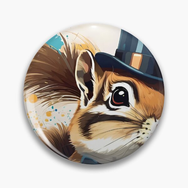 Item preview, Chipmunk wearing a top hat designed and sold by BlacCollection.