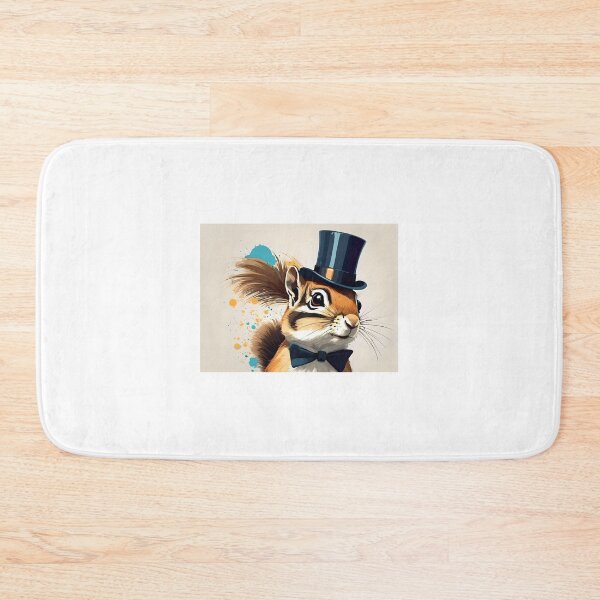 Item preview, Chipmunk wearing a top hat designed and sold by BlacCollection.