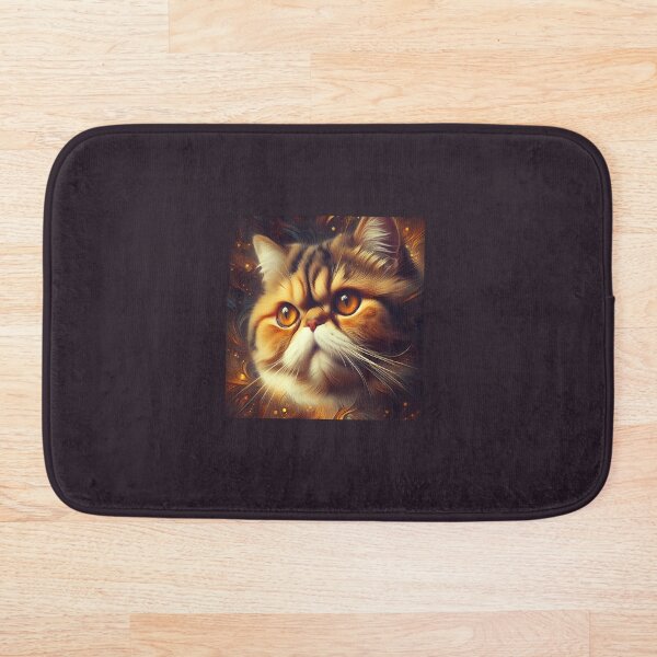 Item preview, Whiskered Elegance: Exotic Shorthair Marvel designed and sold by BastKittyStore.