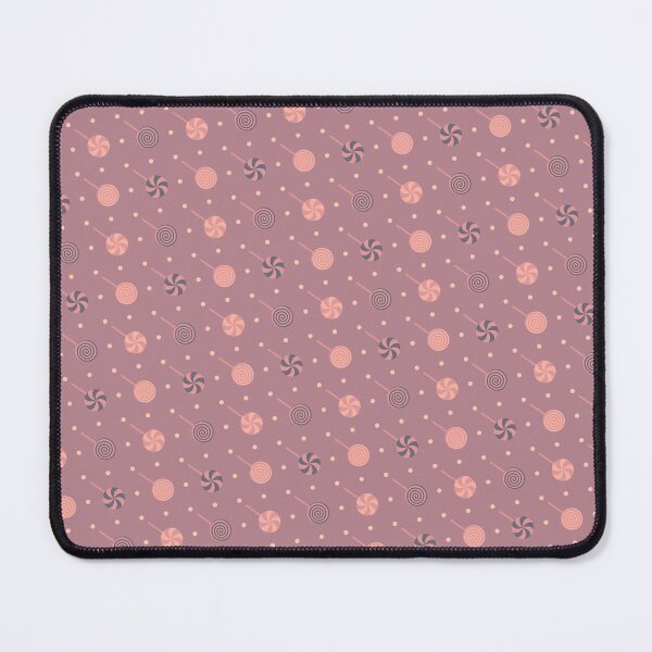 Item preview, Pink Black & Peach Lollipops Seamless Repeating Continuous Pattern designed and sold by Alchemy-A-La-G.