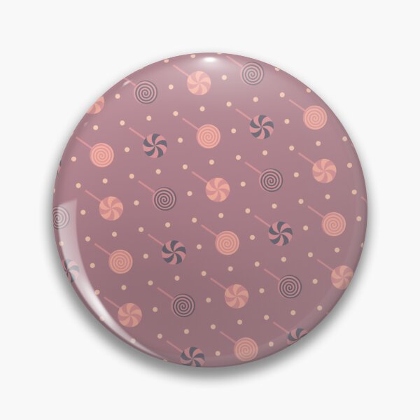 Item preview, Pink Black & Peach Lollipops Seamless Repeating Continuous Pattern designed and sold by Alchemy-A-La-G.