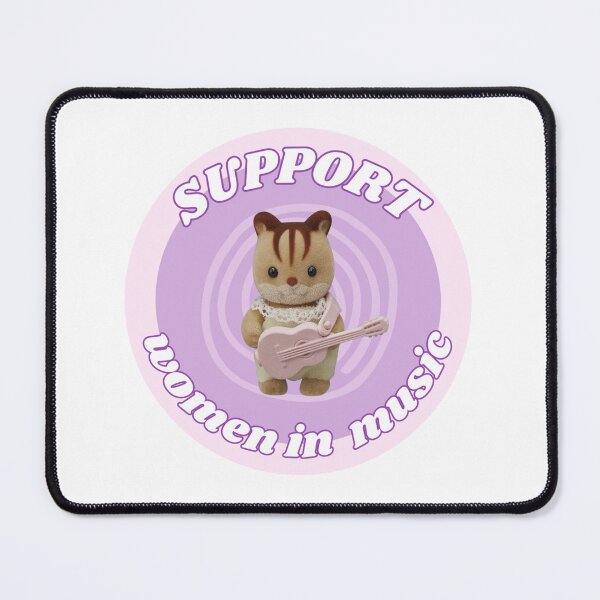 Item preview, Support Women in Music Calico Critter designed and sold by ellanely.