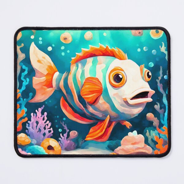 Item preview, Seabed, shells, rocks, strange fish BD designed and sold by janjacbu.