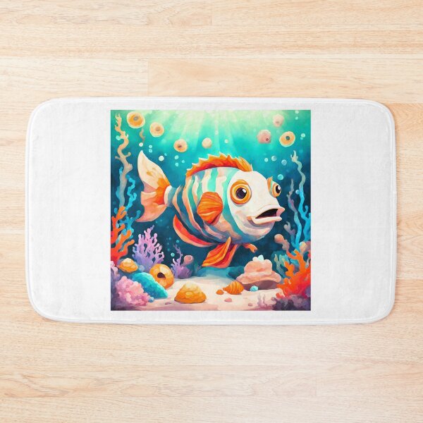 Item preview, Seabed, shells, rocks, strange fish BD designed and sold by janjacbu.
