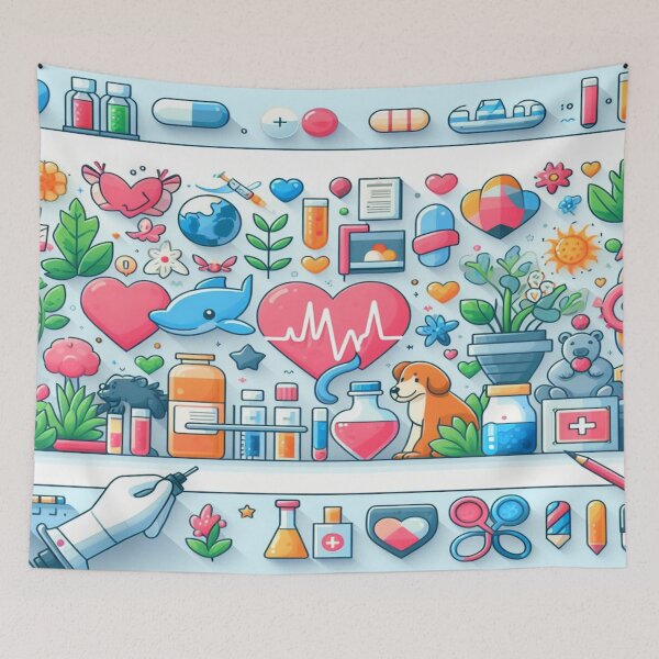 Item preview, Day at the Veterinary Clinic designed and sold by tanonisdesigs.