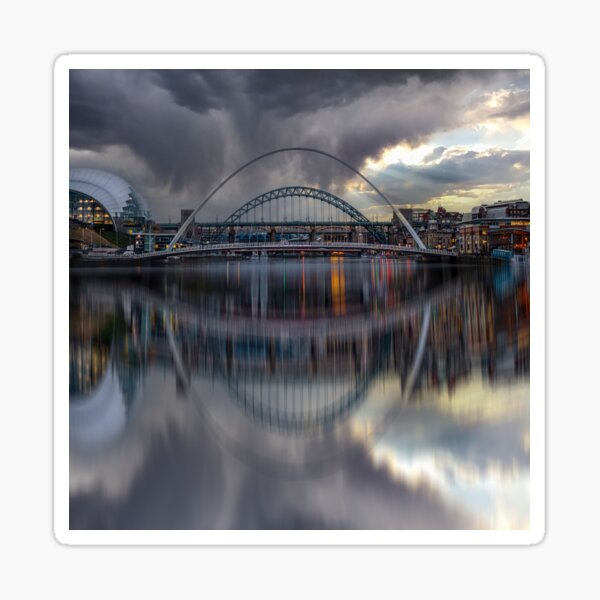 River Tyne Bridges Sticker