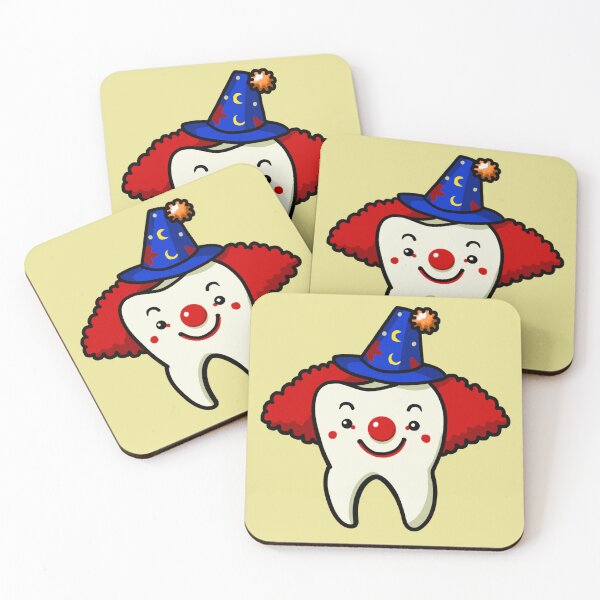 Item preview, Magical Tooth Clown designed and sold by CreeptidDotCom.