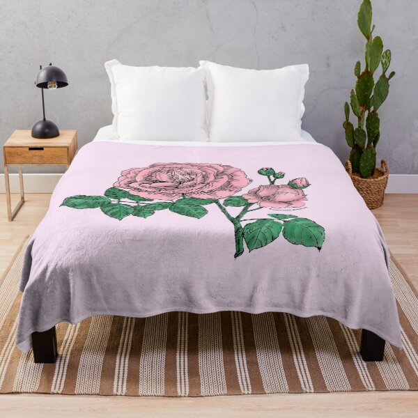 Item preview, Light Pink Globular Rose Bloom Full 26-40 Petals In 3+ Rows designed and sold by Rachael Taylor.