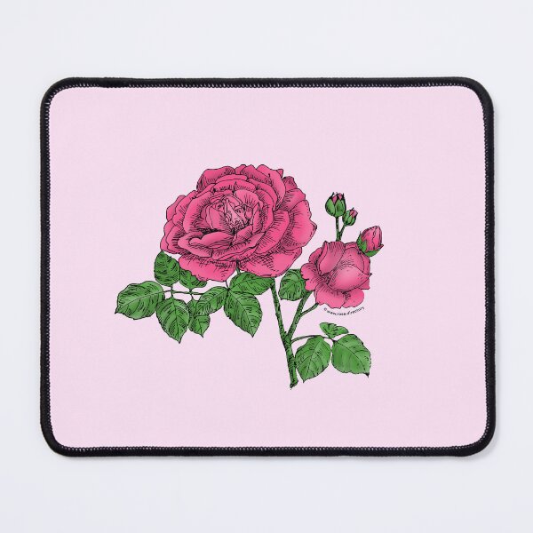 Item preview, Mid Pink Globular Rose Bloom Full 26-40 Petals In 3+ Rows designed and sold by Rachael Taylor.