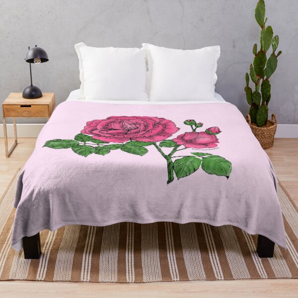 Item preview, Mid Pink Globular Rose Bloom Full 26-40 Petals In 3+ Rows designed and sold by Rachael Taylor.