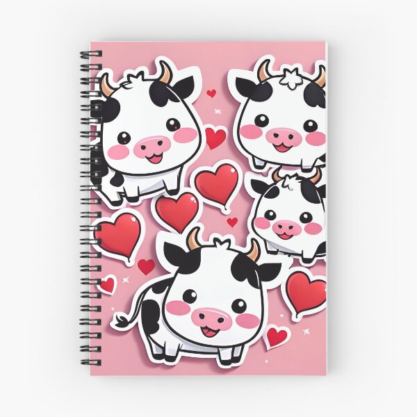 Item preview, Lovely Cow Love Heart Pattern designed and sold by TheArtOfPat.