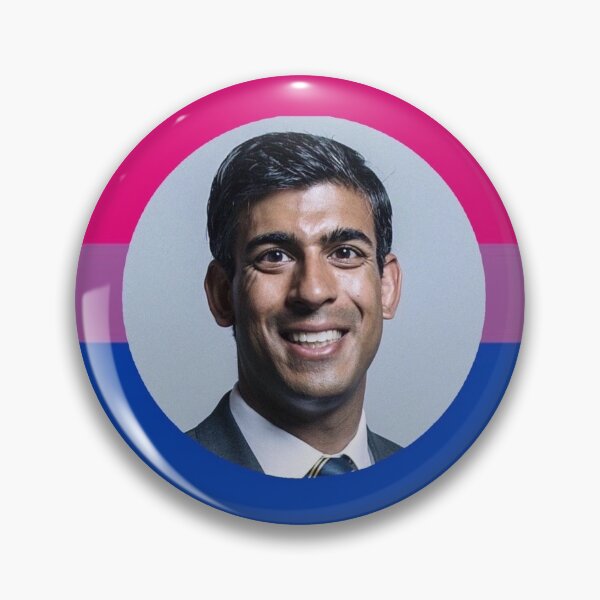 Item preview, Rishi Sunak Bisexual Flag designed and sold by kaicloudy.