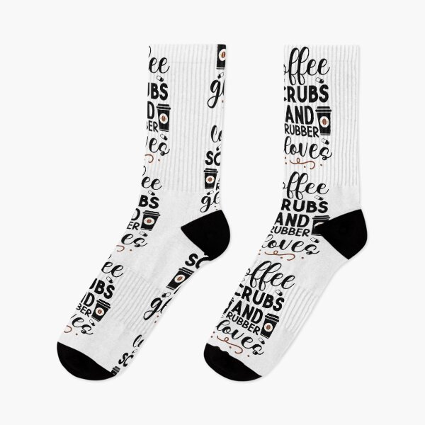 Item preview, coffee scrubs and rubber gloves designed and sold by Mographic997.