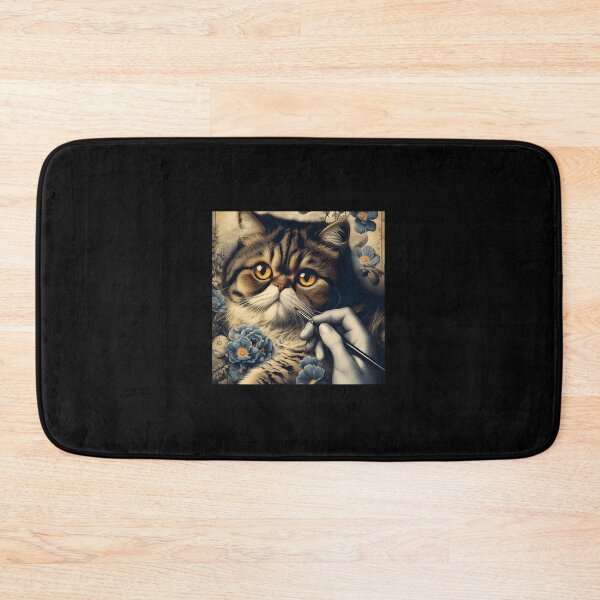 Item preview, Feline Opulence: Exotic Shorthair Elegance designed and sold by BastKittyStore.