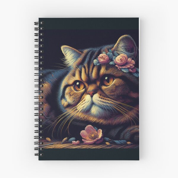 Item preview, Majestic Whiskers: Exotic Shorthair Reverie designed and sold by BastKittyStore.