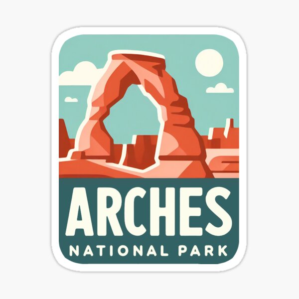 Item preview, Arches National Park designed and sold by My-Sticker-Shop.